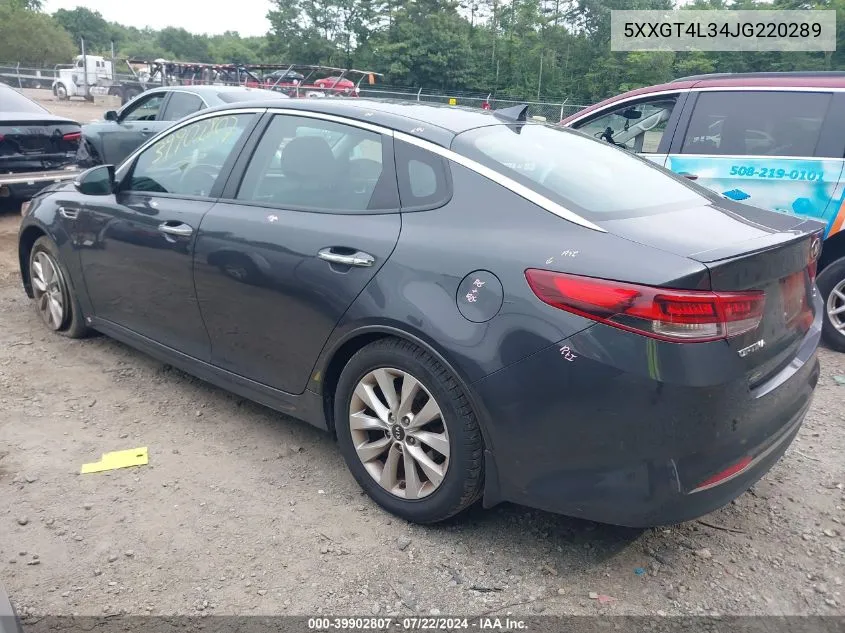 5XXGT4L34JG220289 2018 Kia Optima S