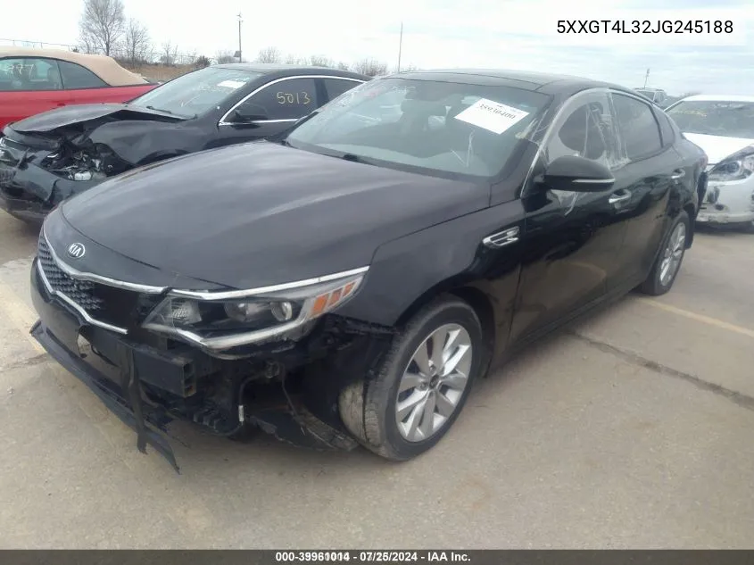 5XXGT4L32JG245188 2018 Kia Optima S