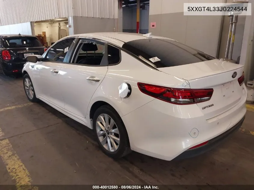 5XXGT4L33JG224544 2018 Kia Optima S