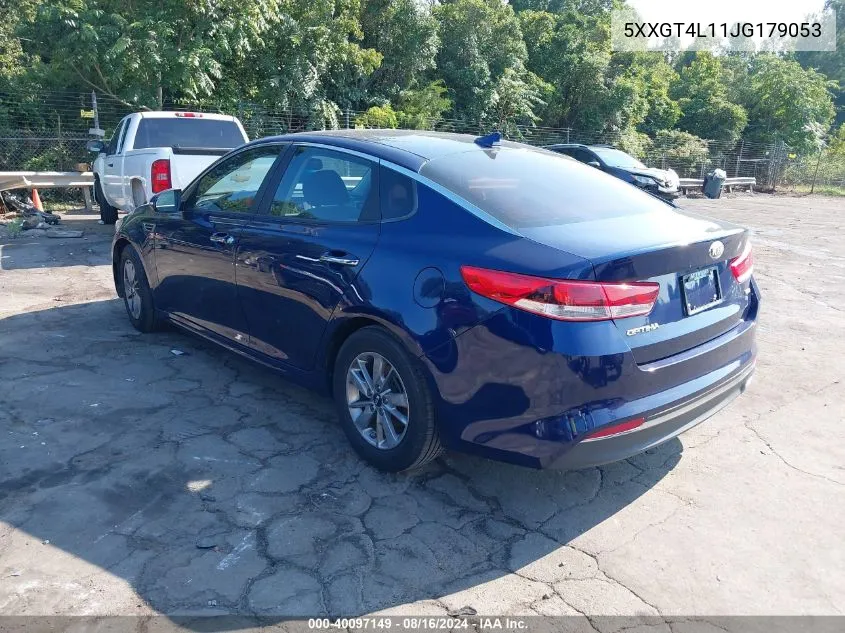 5XXGT4L11JG179053 2018 Kia Optima Lx Turbo