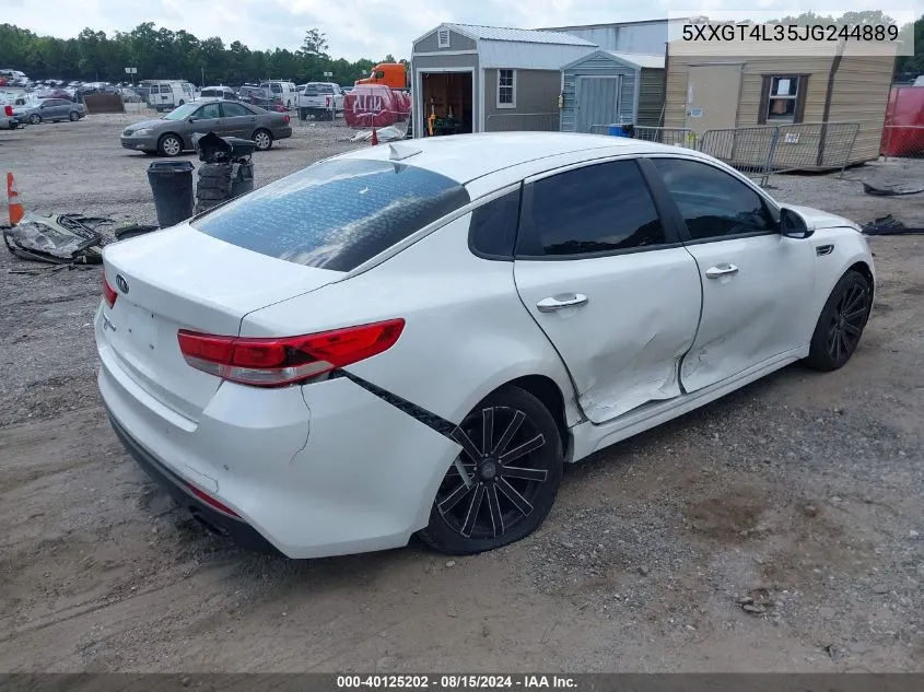 5XXGT4L35JG244889 2018 Kia Optima Lx