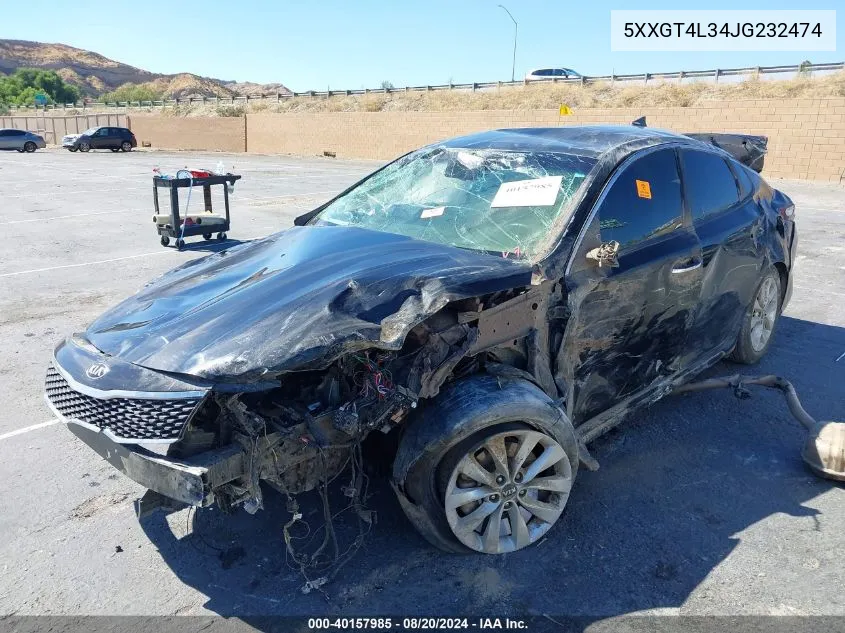 5XXGT4L34JG232474 2018 Kia Optima S