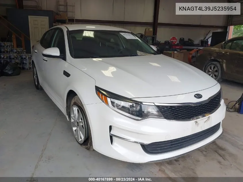 KNAGT4L39J5235954 2018 Kia Optima Lx