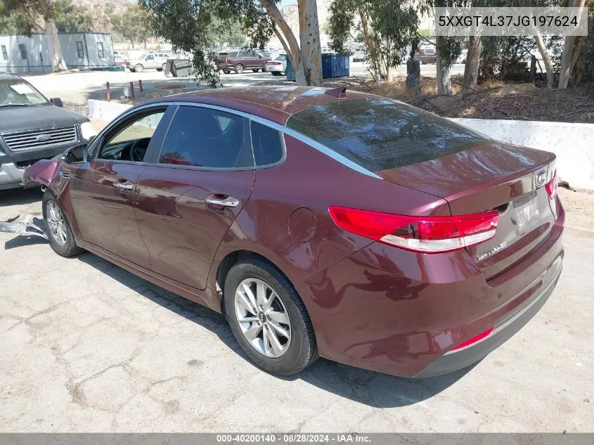 5XXGT4L37JG197624 2018 Kia Optima Lx