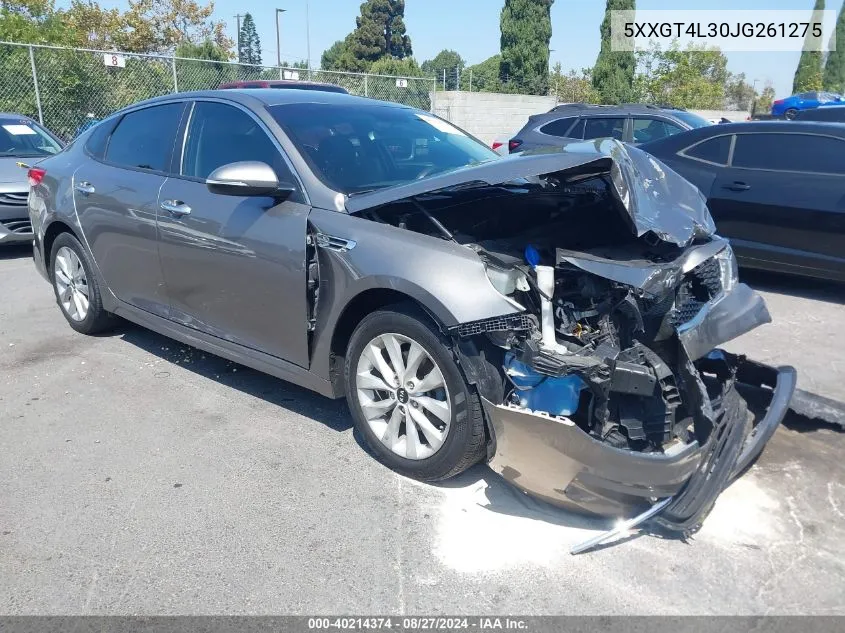 5XXGT4L30JG261275 2018 Kia Optima Lx