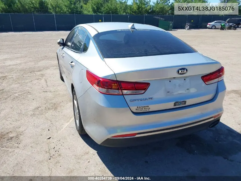 2018 Kia Optima Lx VIN: 5XXGT4L38JG185076 Lot: 40254739