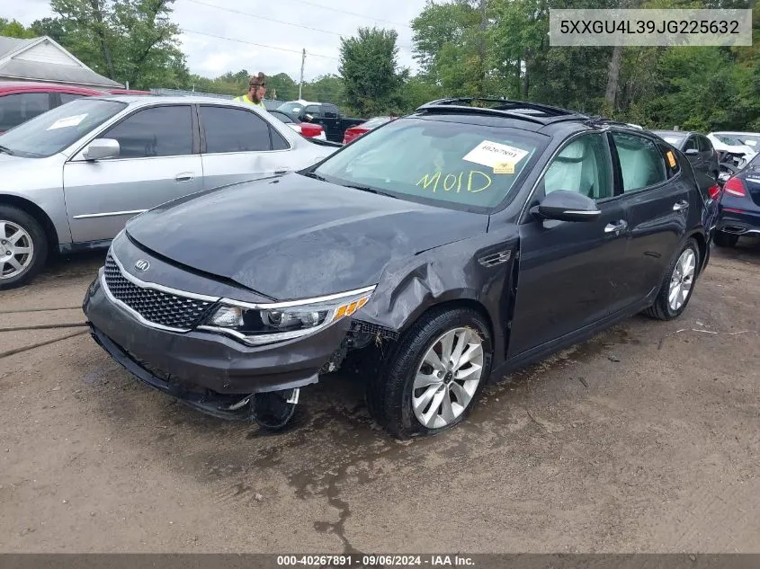 2018 Kia Optima Ex VIN: 5XXGU4L39JG225632 Lot: 40267891