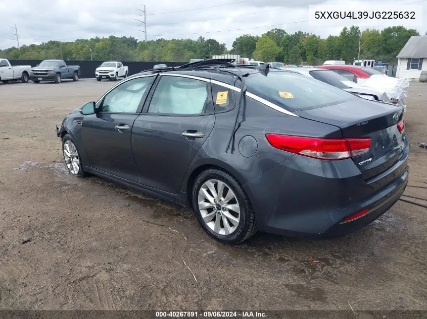 5XXGU4L39JG225632 2018 Kia Optima Ex