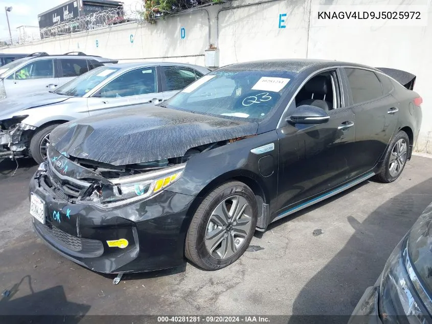 KNAGV4LD9J5025972 2018 Kia Optima Plug-In Hybrid Ex