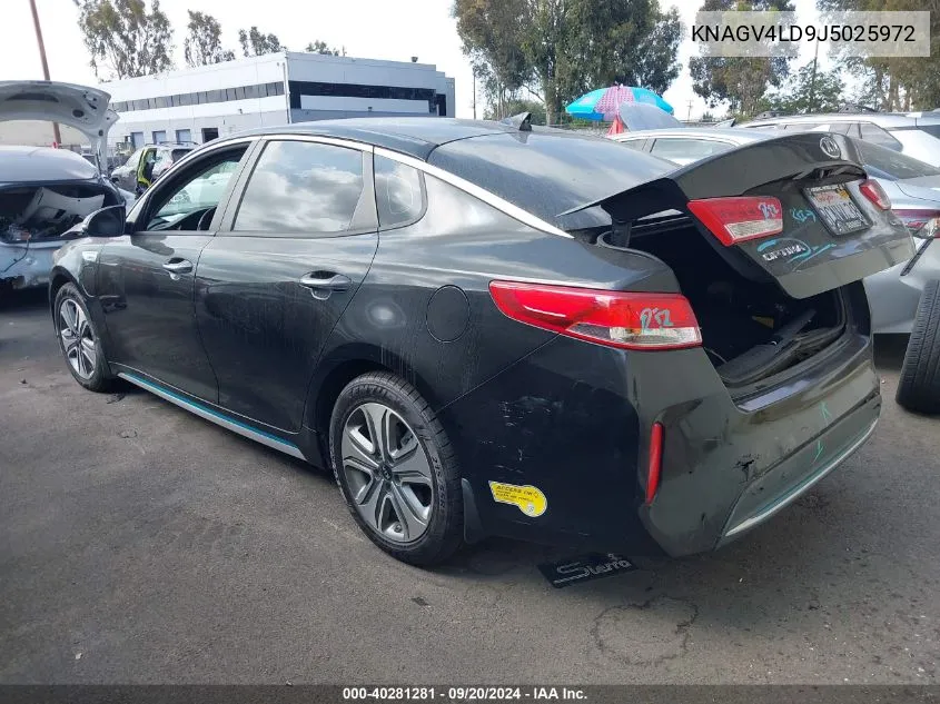 KNAGV4LD9J5025972 2018 Kia Optima Plug-In Hybrid Ex