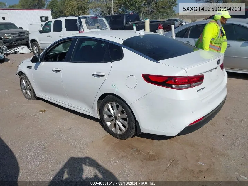 5XXGT4L35JG234203 2018 Kia Optima S