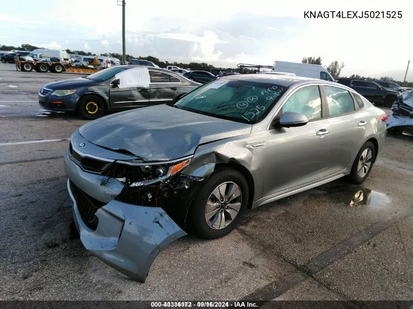 KNAGT4LEXJ5021525 2018 Kia Optima Hybrid Premium