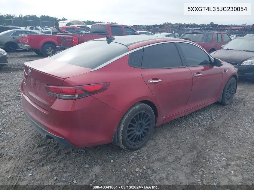 5XXGT4L35JG230054 2018 Kia Optima Lx/S