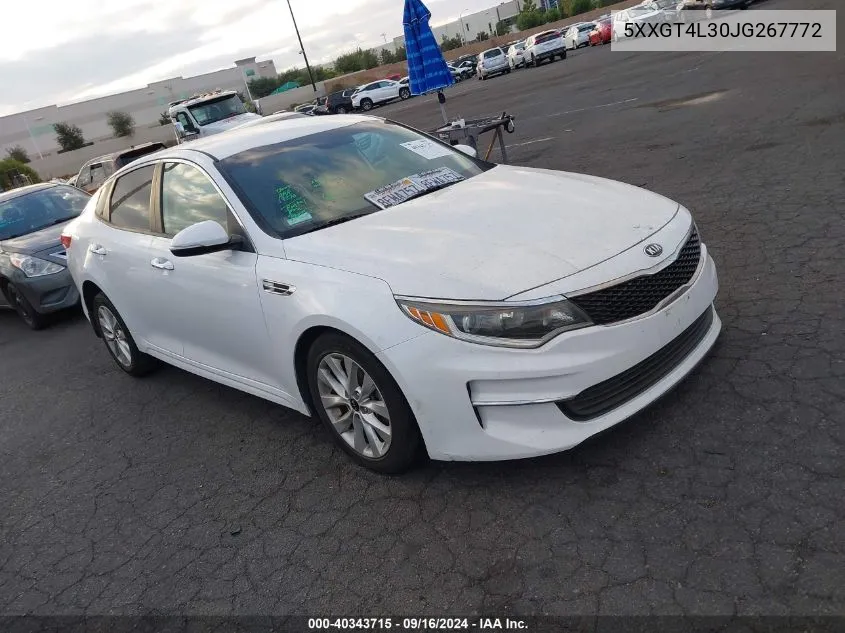 5XXGT4L30JG267772 2018 Kia Optima Lx