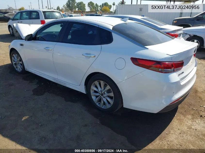 5XXGT4L37JG240956 2018 Kia Optima S