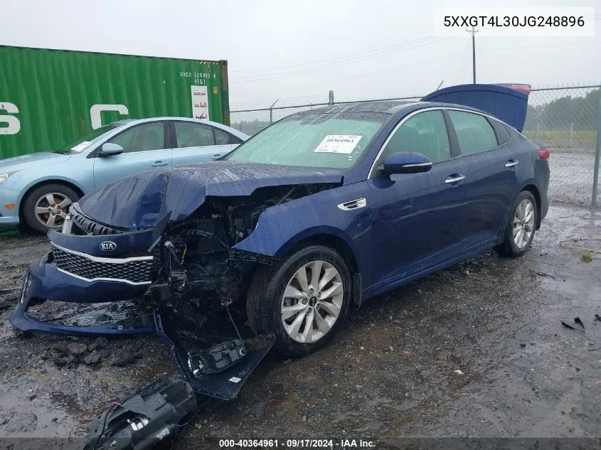 5XXGT4L30JG248896 2018 Kia Optima S