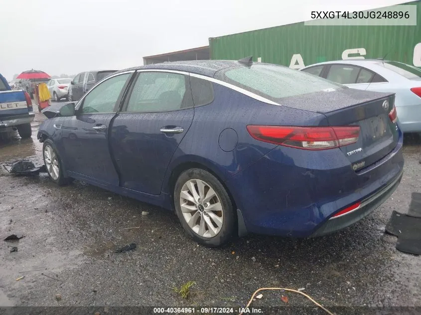 5XXGT4L30JG248896 2018 Kia Optima S