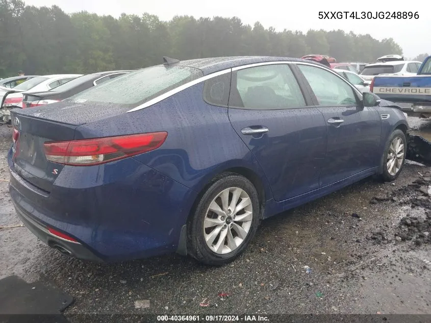 5XXGT4L30JG248896 2018 Kia Optima S