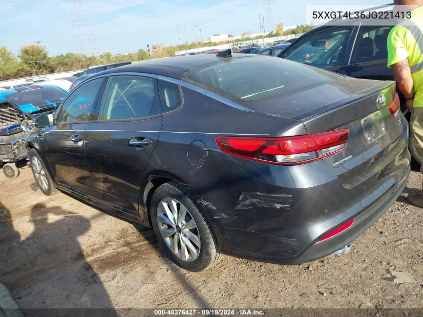 5XXGT4L36JG221413 2018 Kia Optima S