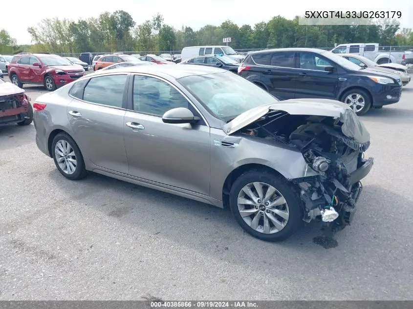 5XXGT4L33JG263179 2018 Kia Optima Lx