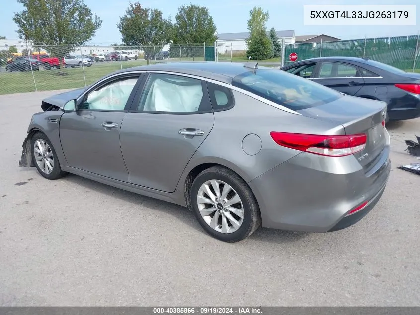 5XXGT4L33JG263179 2018 Kia Optima Lx