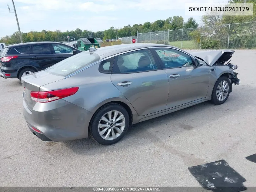 5XXGT4L33JG263179 2018 Kia Optima Lx