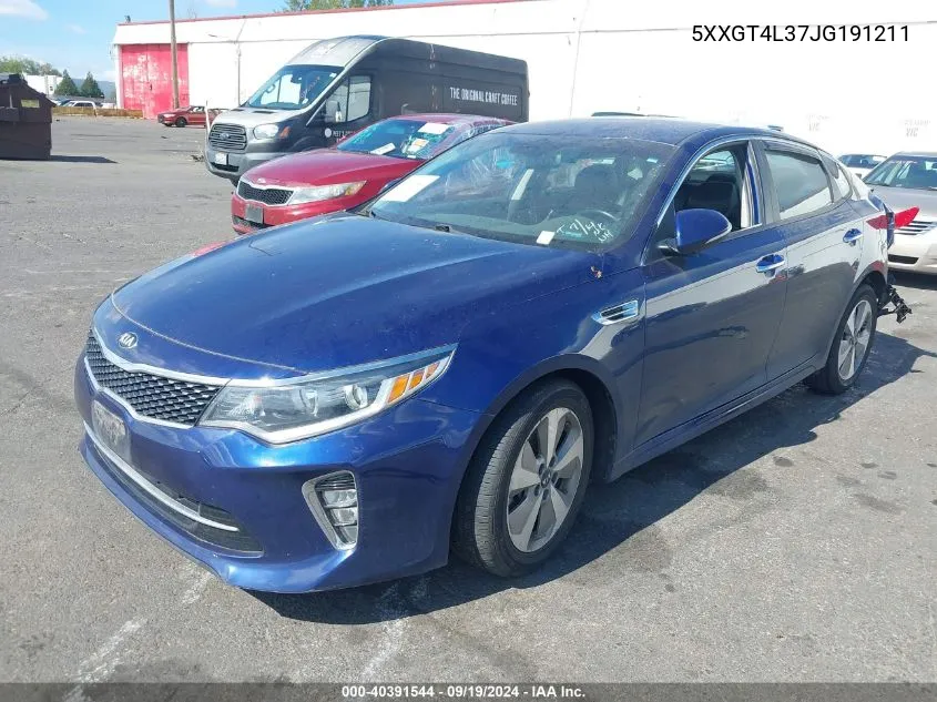 5XXGT4L37JG191211 2018 Kia Optima S