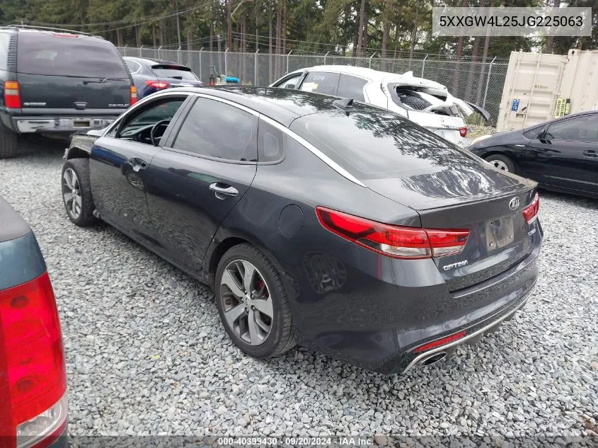 5XXGW4L25JG225063 2018 Kia Optima Sx Turbo