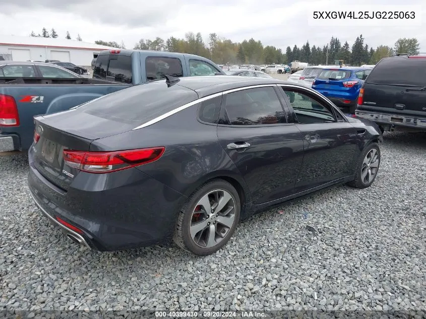 5XXGW4L25JG225063 2018 Kia Optima Sx Turbo