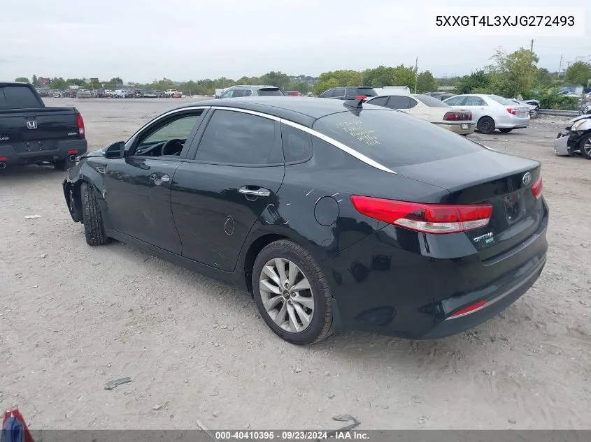 2018 Kia Optima Lx/S VIN: 5XXGT4L3XJG272493 Lot: 40410395