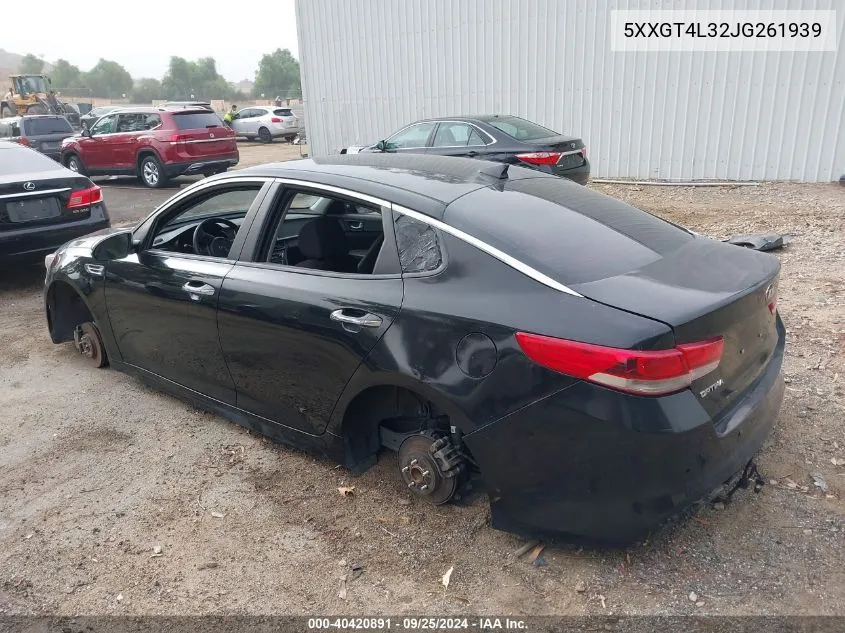 5XXGT4L32JG261939 2018 Kia Optima Lx