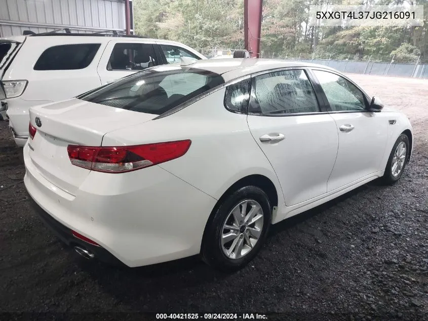 5XXGT4L37JG216091 2018 Kia Optima Lx