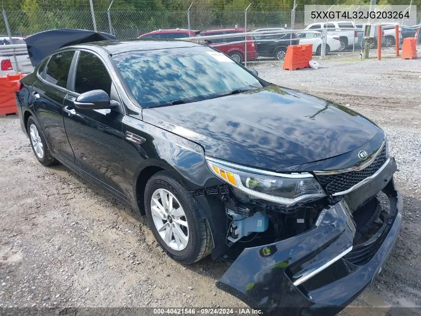 5XXGT4L32JG203264 2018 Kia Optima Lx