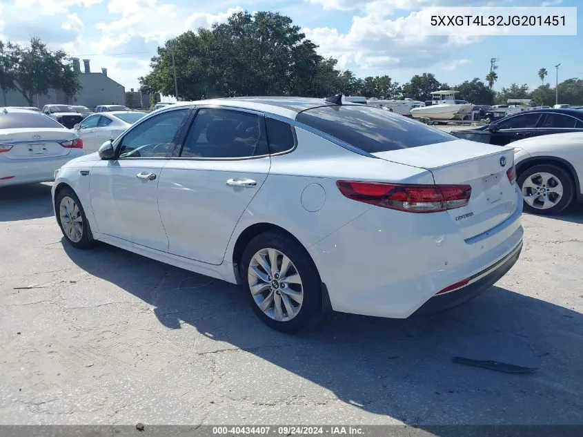 5XXGT4L32JG201451 2018 Kia Optima S