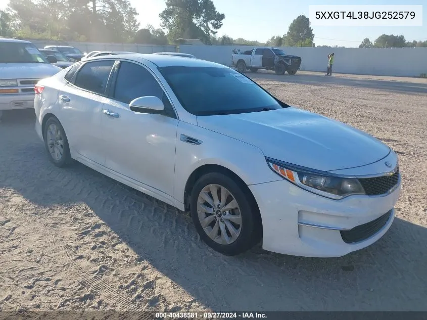 5XXGT4L38JG252579 2018 Kia Optima Lx