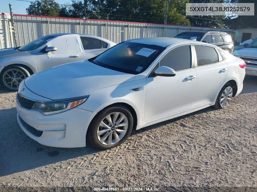 5XXGT4L38JG252579 2018 Kia Optima Lx