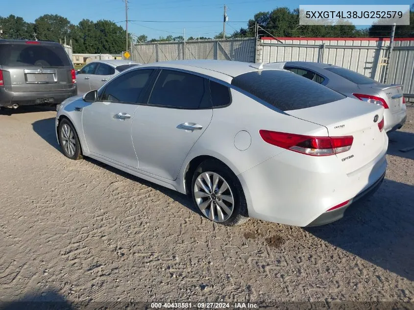 5XXGT4L38JG252579 2018 Kia Optima Lx