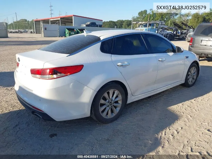 5XXGT4L38JG252579 2018 Kia Optima Lx