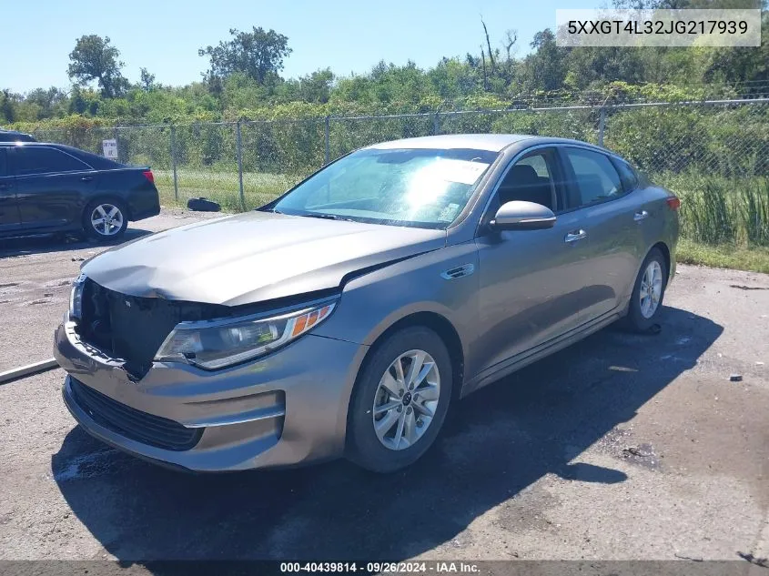 5XXGT4L32JG217939 2018 Kia Optima Lx