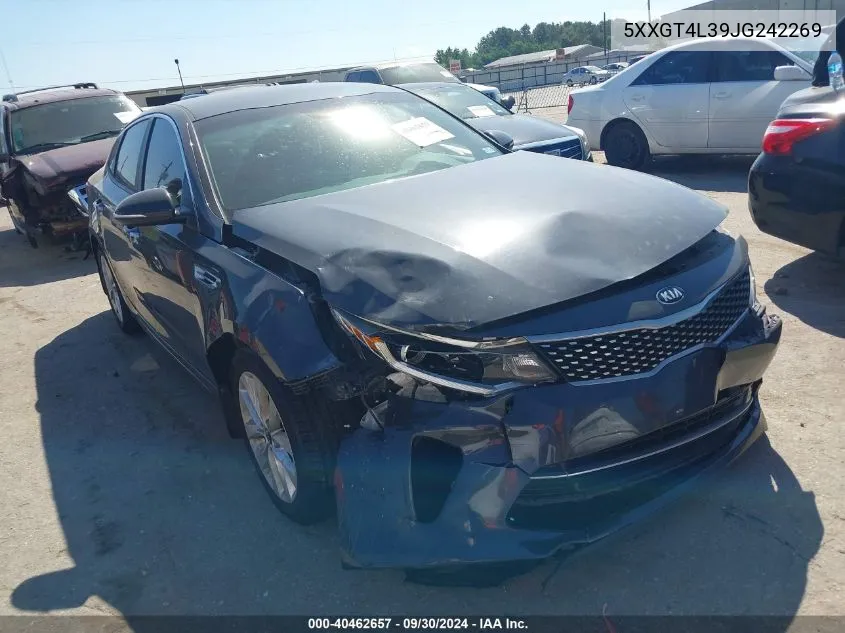 2018 Kia Optima Lx/S VIN: 5XXGT4L39JG242269 Lot: 40462657