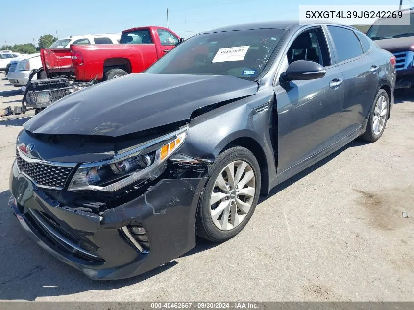 5XXGT4L39JG242269 2018 Kia Optima Lx/S