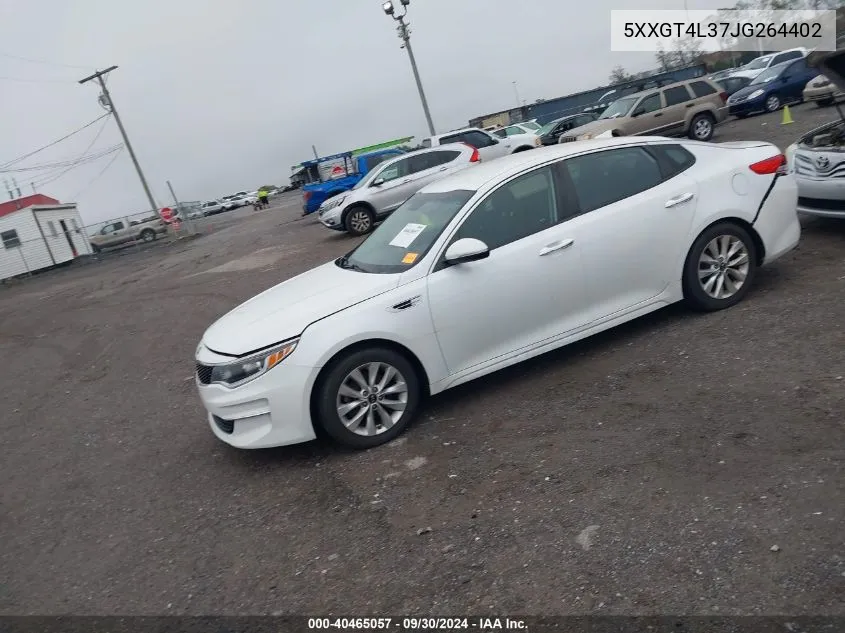 5XXGT4L37JG264402 2018 Kia Optima Lx