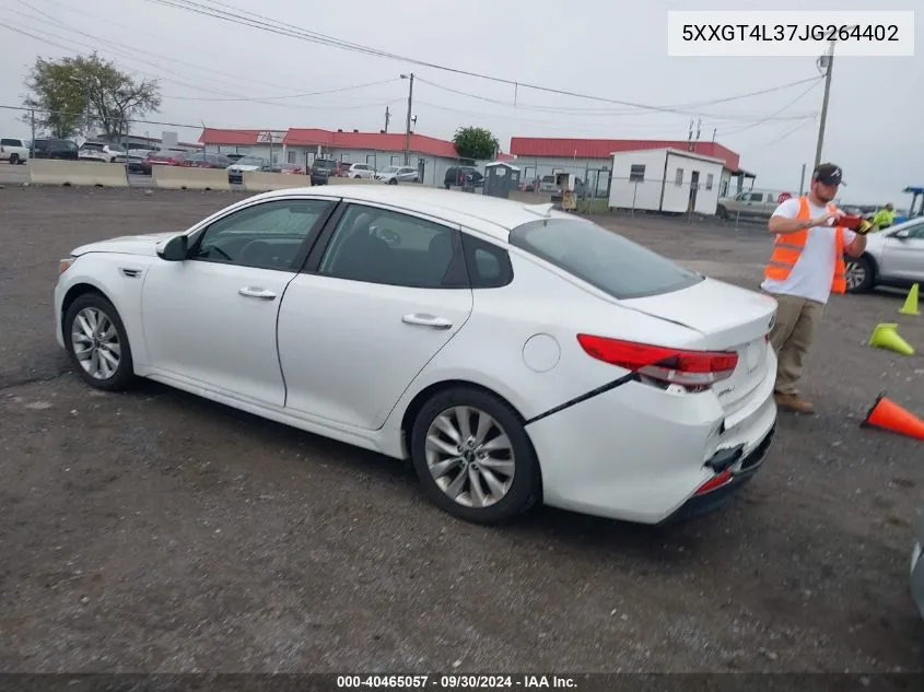 2018 Kia Optima Lx VIN: 5XXGT4L37JG264402 Lot: 40465057