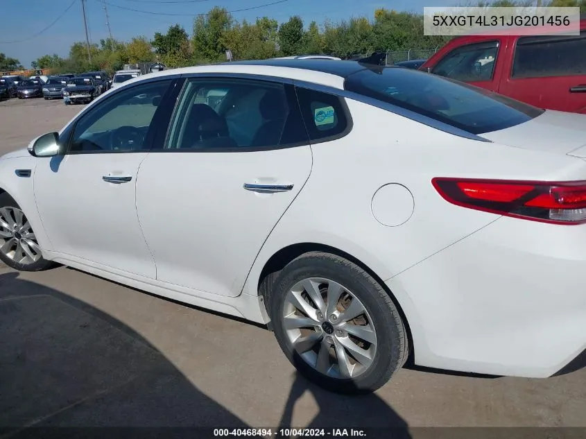 5XXGT4L31JG201456 2018 Kia Optima S