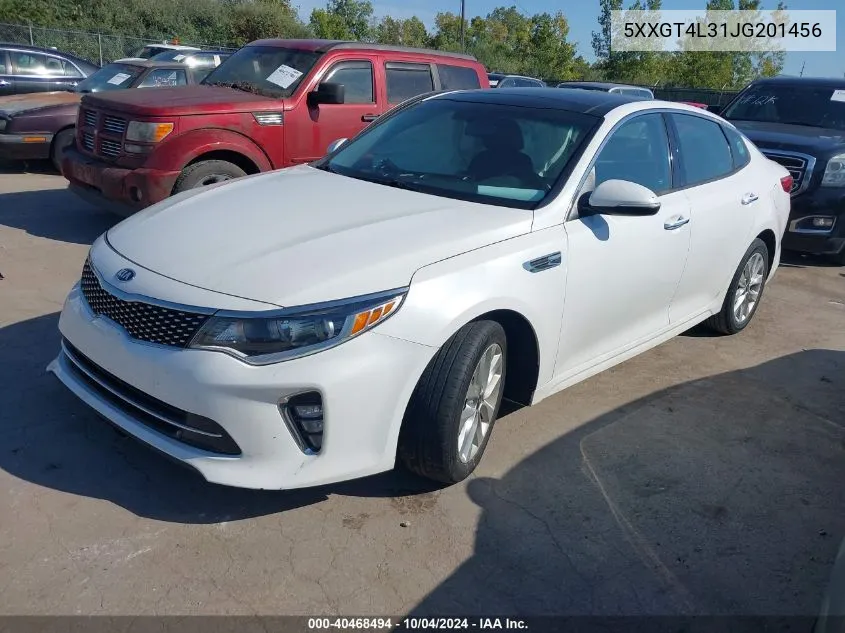 5XXGT4L31JG201456 2018 Kia Optima S