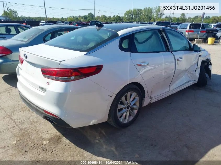 5XXGT4L31JG201456 2018 Kia Optima S