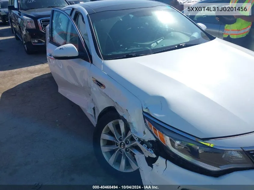 5XXGT4L31JG201456 2018 Kia Optima S