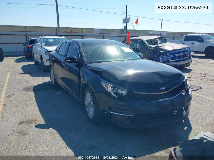 2018 Kia Optima Lx/S VIN: 5XXGT4L3XJG266239 Lot: 40472931