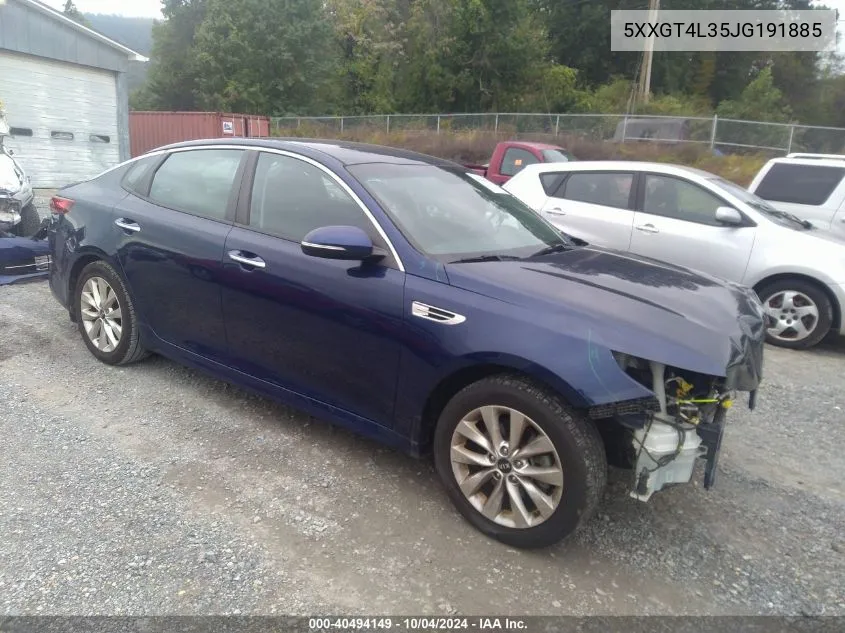 5XXGT4L35JG191885 2018 Kia Optima S