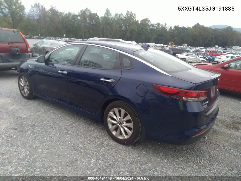 5XXGT4L35JG191885 2018 Kia Optima S